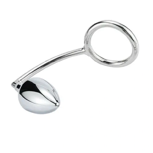 Steel Stainless 4663 Set DiscreetChoice Cock Hook Ring with Anal 0314